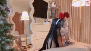 คลิปหลุด Highsstn Onlyfans น้องฮาไทยนมใหญ่ คอสเพลย์อมควยแฟนเงี่ยนจัด โดนซอยหีแตกคาชุด